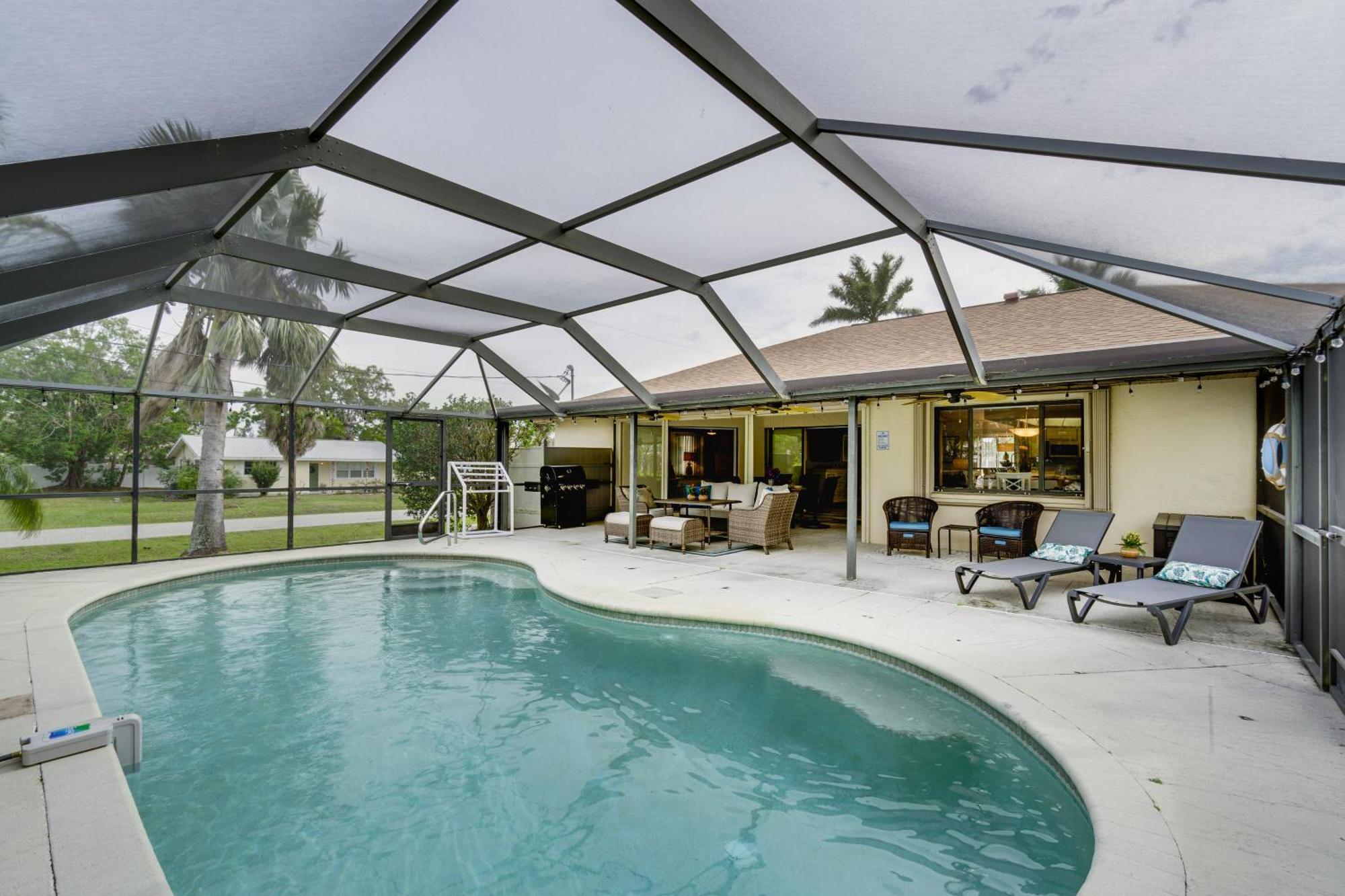 Punta Gorda Vacation Rental With Heated Pool And Lanai Exterior foto