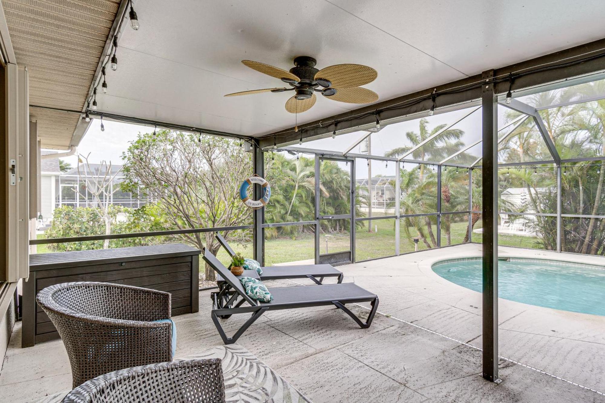 Punta Gorda Vacation Rental With Heated Pool And Lanai Exterior foto